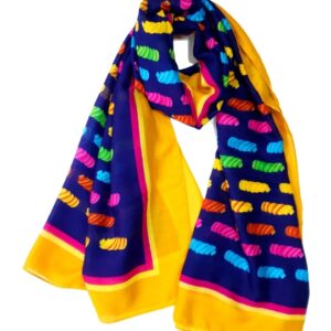 Cotton bubbles scarf